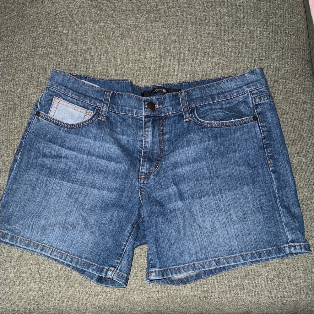 Joe's Jeans Mid Wash Blue Denim Shorts